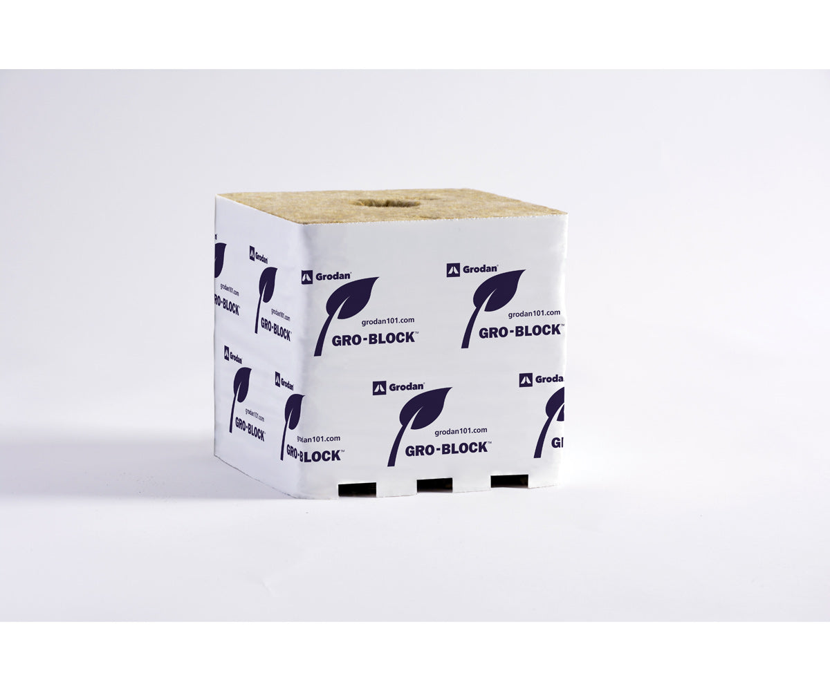 Grodan Gro-Block Improved, Hugo (6x6x6) Case of 64 | Canada Grow Supplies