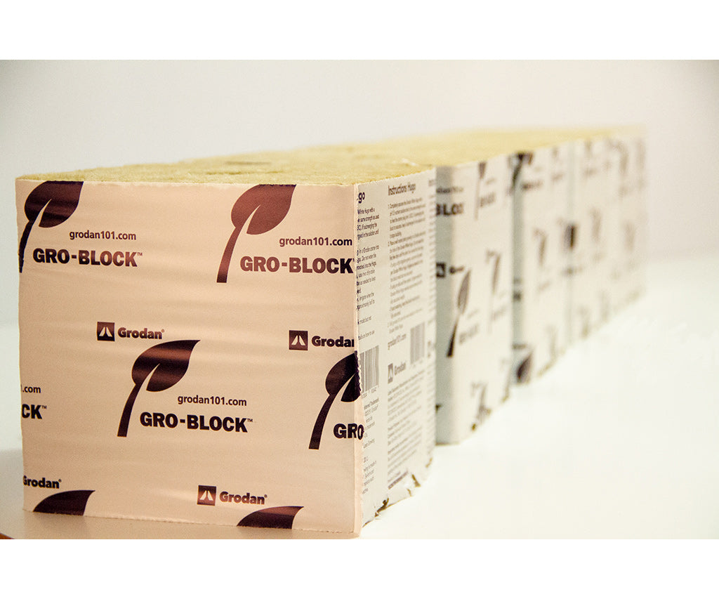Product Secondary Image:Grodan Gro-Block Improved, Hugo (6x6x6) Case of 64