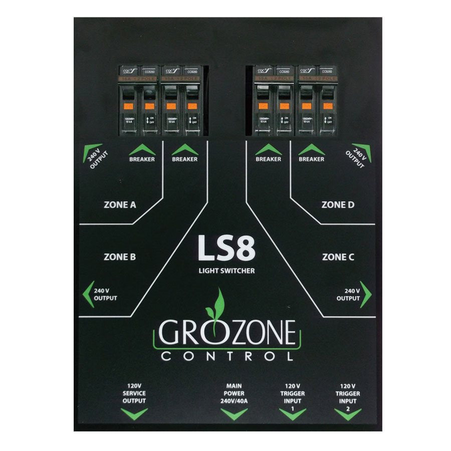 Grozone LS8 240V Light Swticher Controller