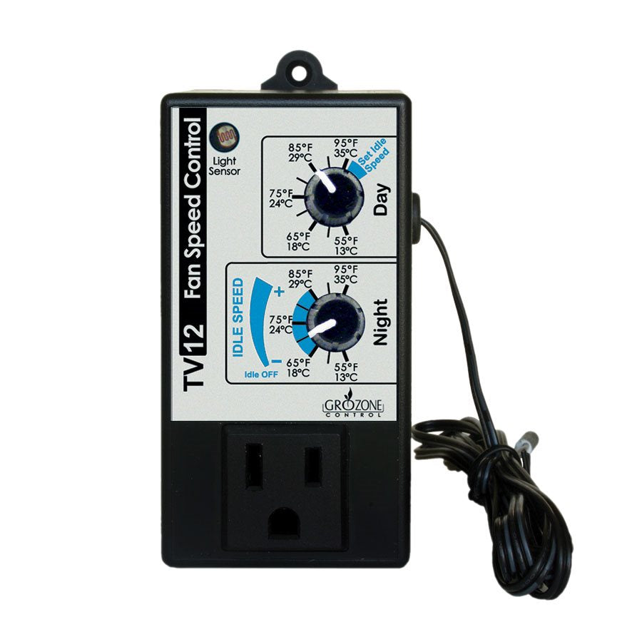 Grozone TV12 Day/Night Variable Speed Fan Controller