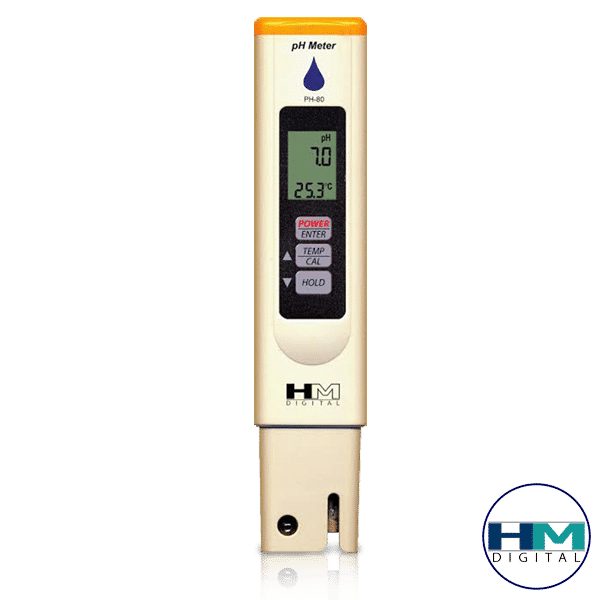 Product Image:HM Digital PH-80 pH/Temp Hydro Tester