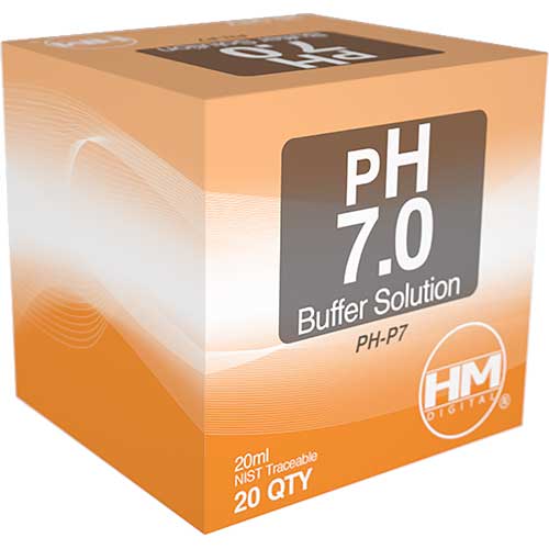 Product Secondary Image:HM Digital pH Buffer Solution - 20 sachets de 20ml
