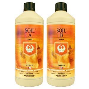 House and Garden Soil A and B 1 Liter