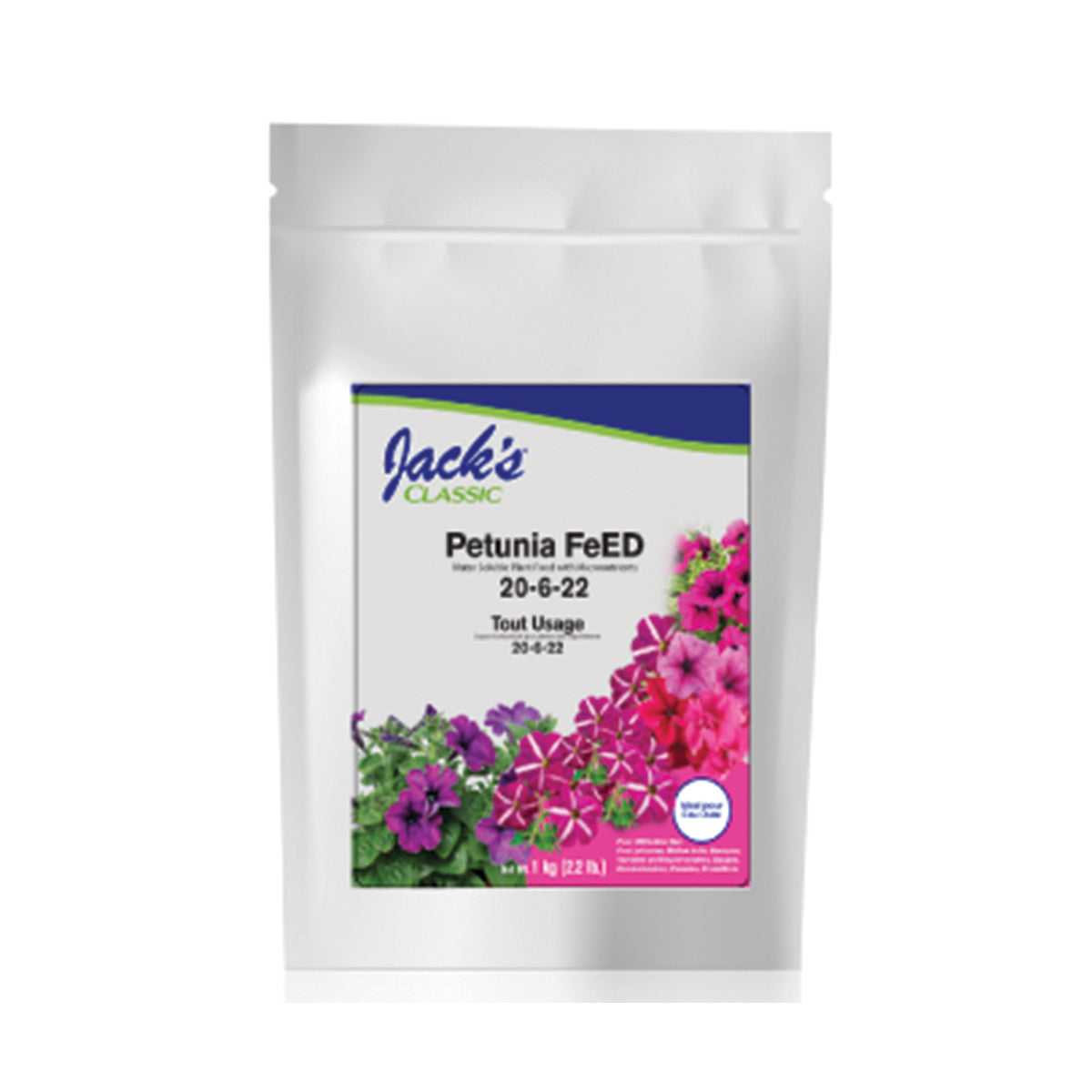 Jack's Classic Petunia FeEd 20-6-22 1 kg