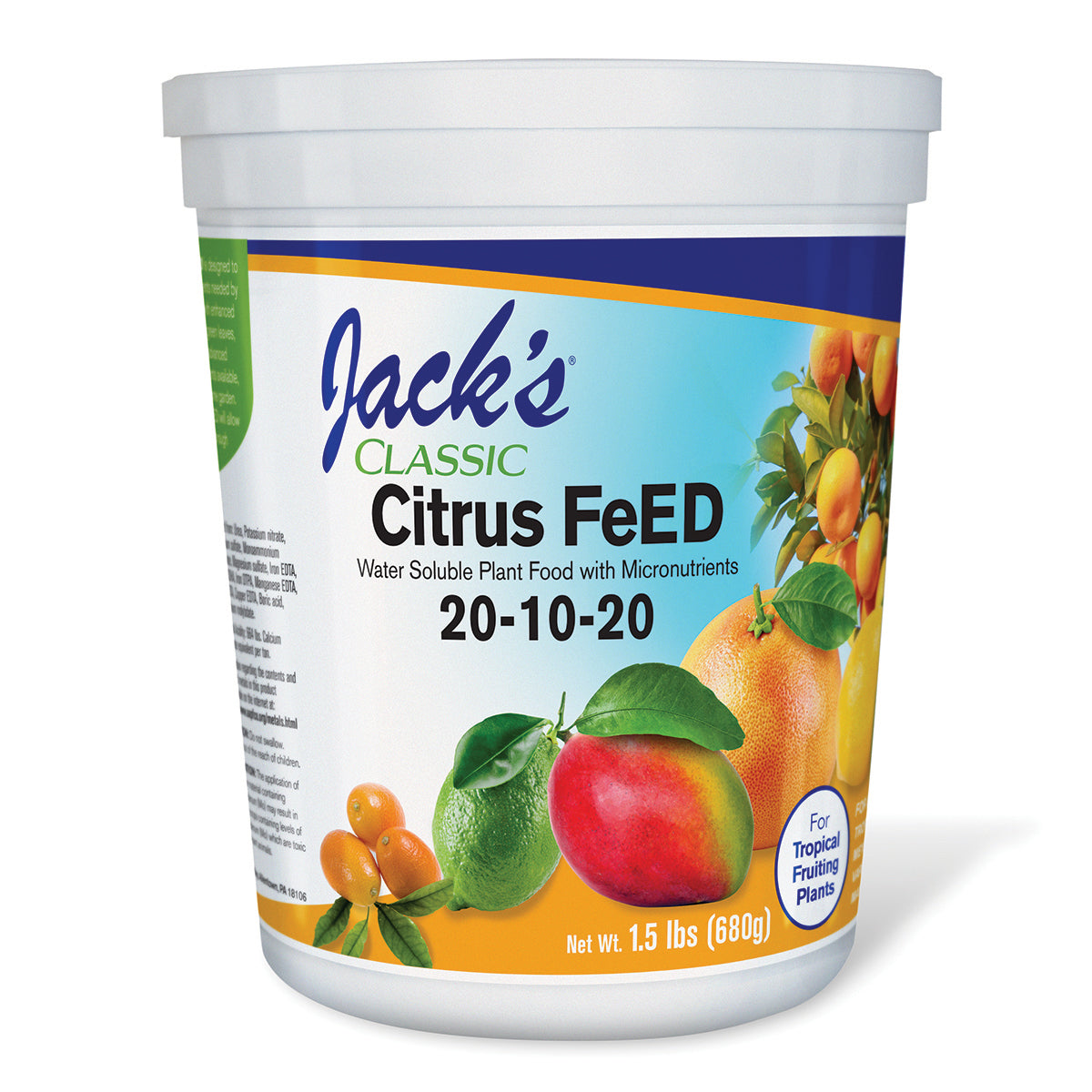Product Image:Jack's Classic Citrus FeED 20-10-20 1.5 lb