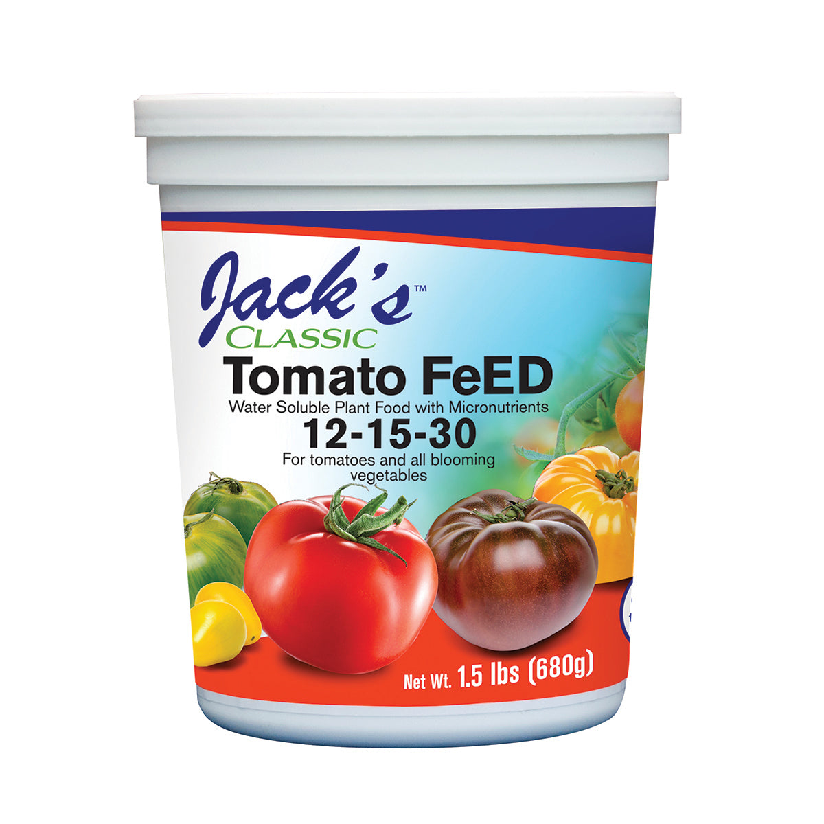 Jack's Classic Tomato FeED 12-15-30 1.5 lb