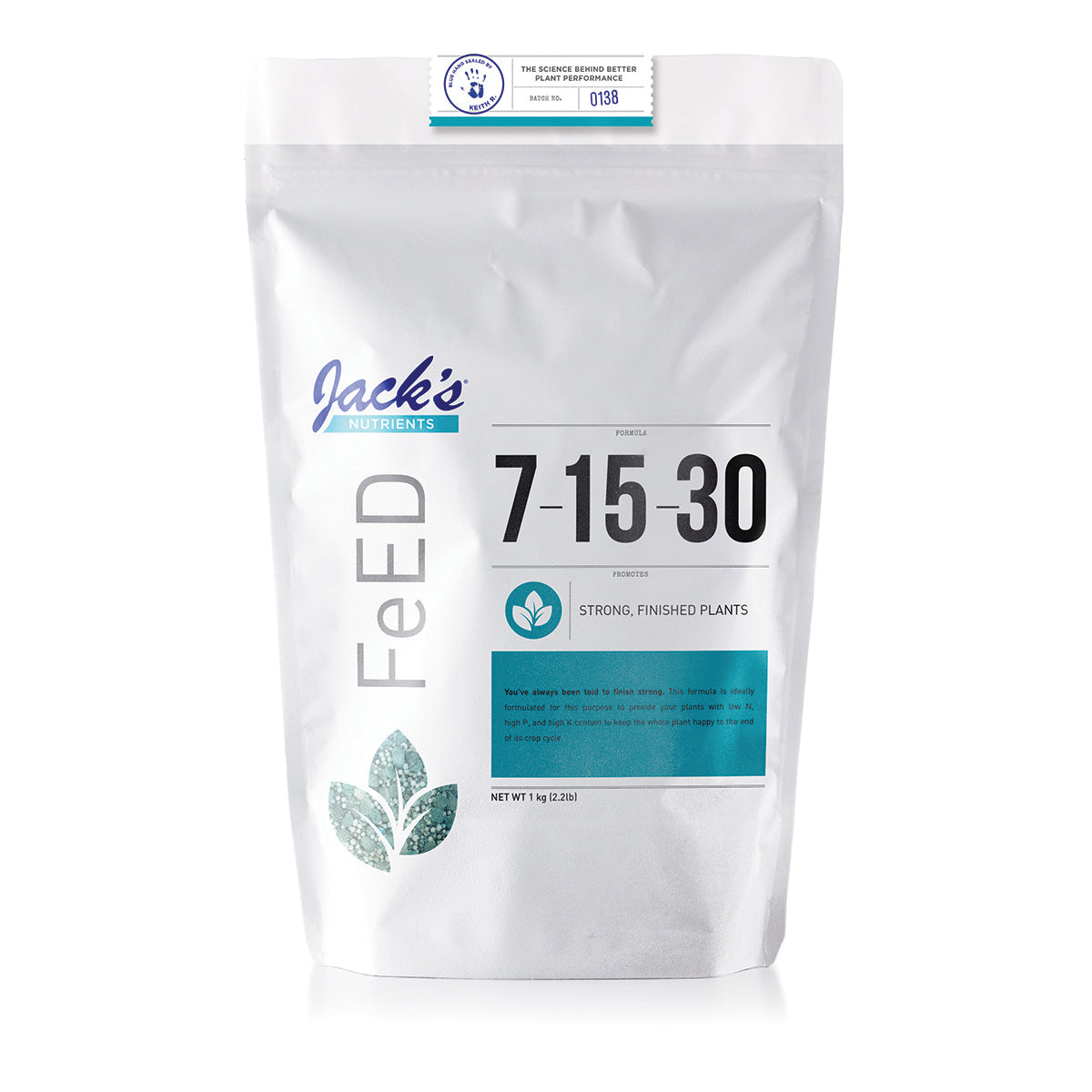 Jack's Nutrients 7-15-30 Finish 1 kg