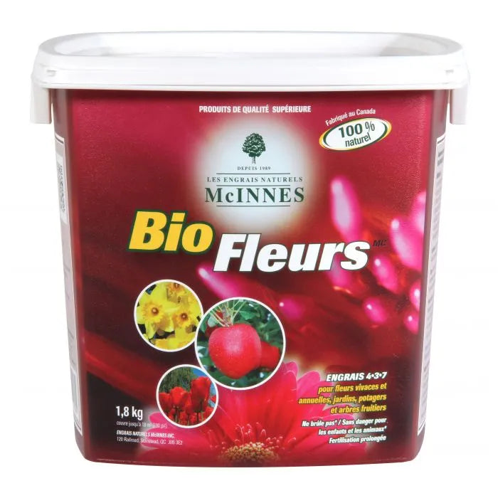 MCINNES BIO-Flowers fertilizer 4-3-7 1.8 kg
