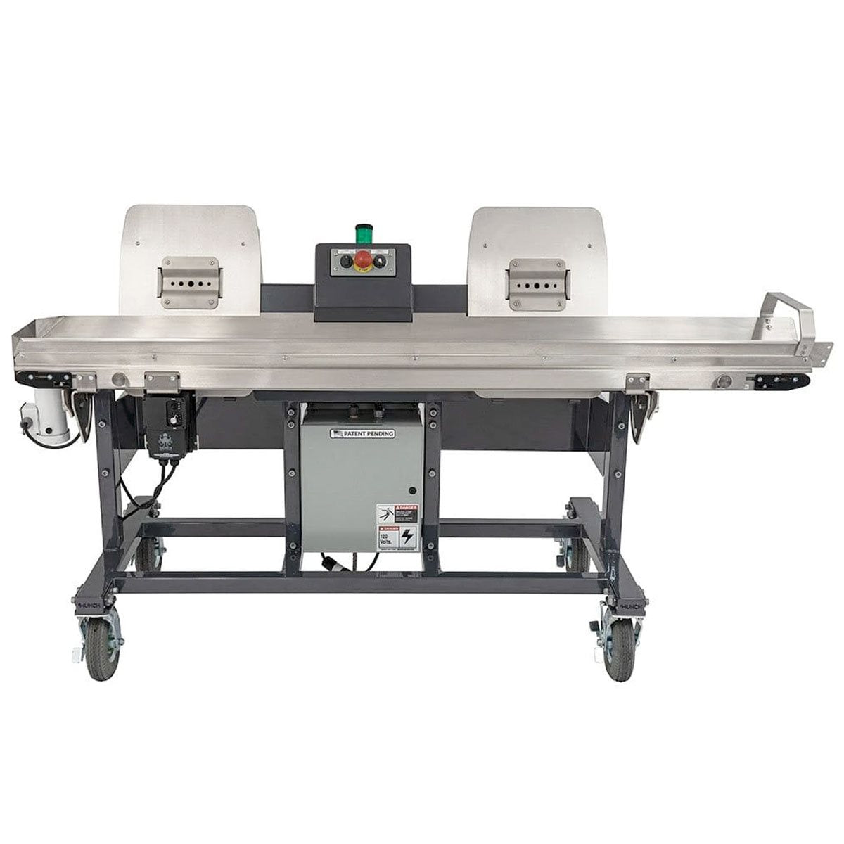 Product Image:Munch Machine Conveyer Double Bucker Rolling to the Right