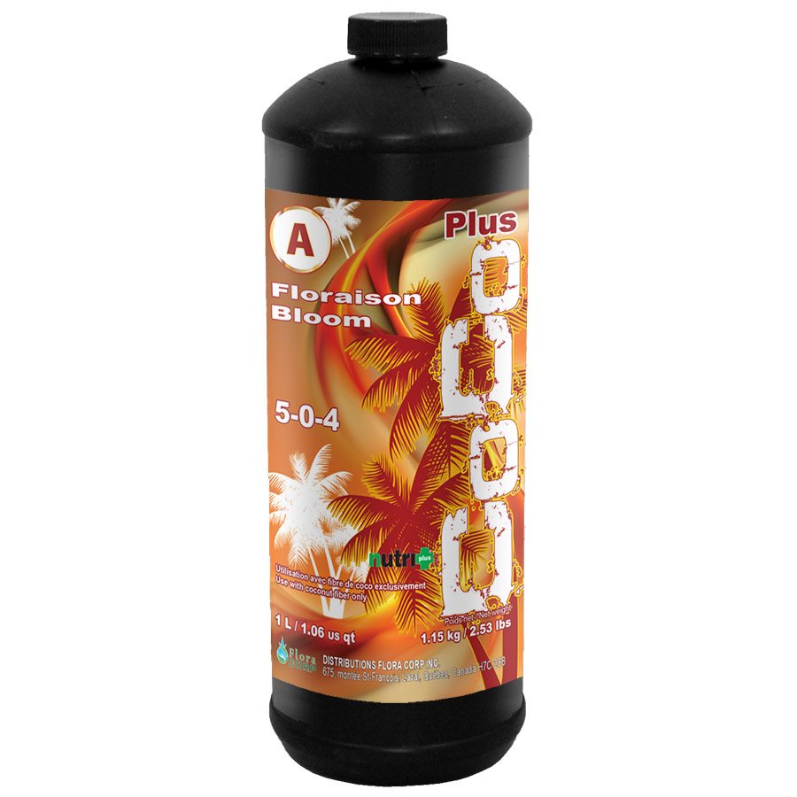Product Image:Nutri+ Coco Plus Nutrient Bloom A Liquid Formula (5-0-4)