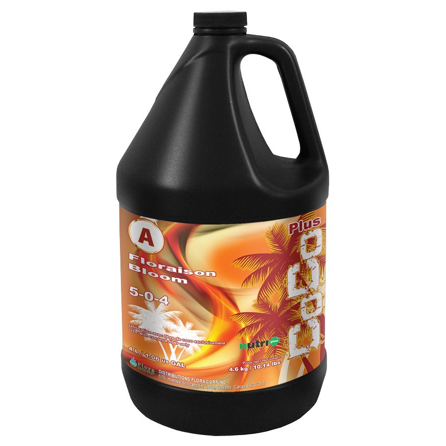 Product Secondary Image:Nutri+ Coco Plus Nutrient Bloom A Liquid Formula (5-0-4)