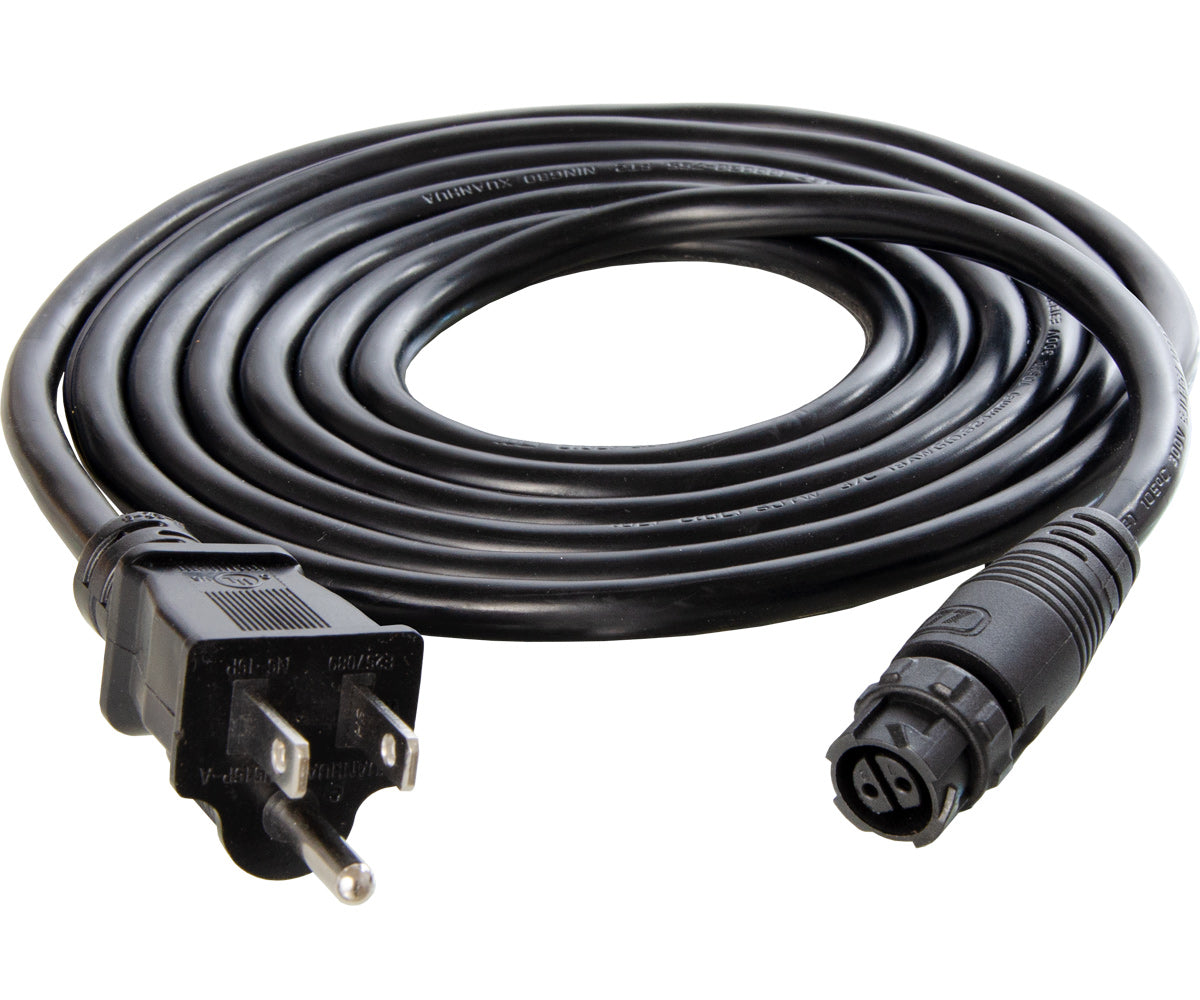 Product Image:8’ PHOTOBIO-V 110-120V Harness, Black 18AWG Cable