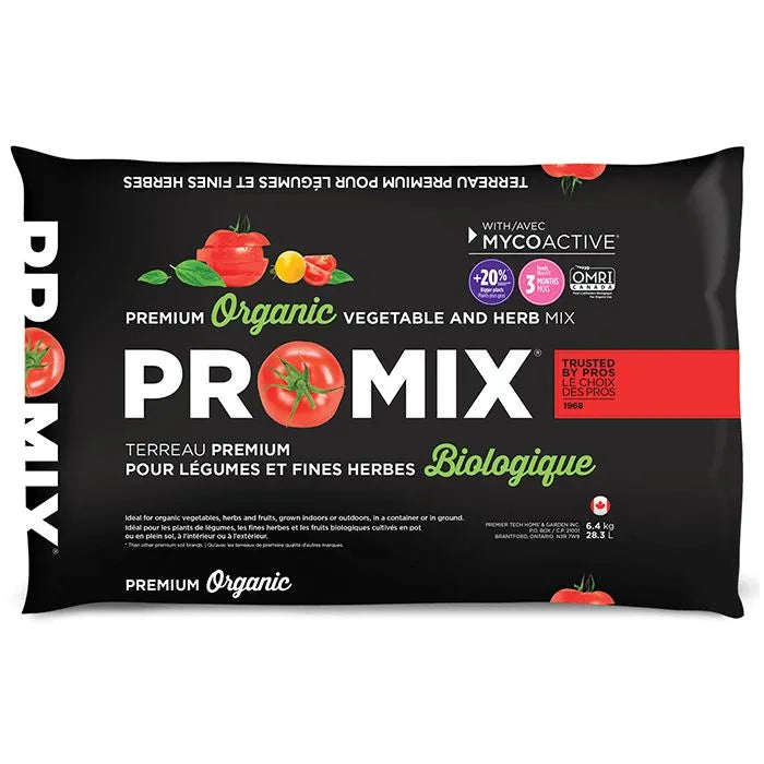 Product Secondary Image:PRO-MIX Premium Organic vegetable and herb mix