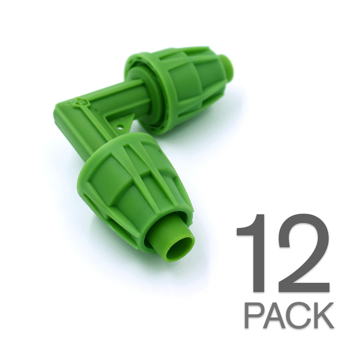 Product Image:MICRO DRIP IRRIGATION PIPE FITTING | 16-17MM ELBOW | 12PK