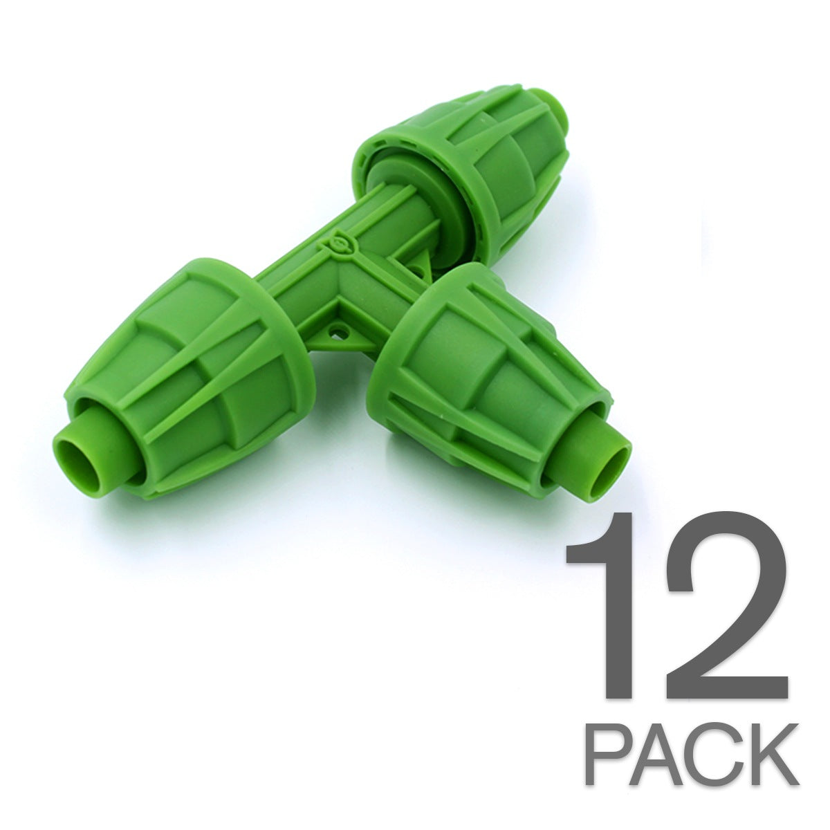 Product Image:MICRO DRIP IRRIGATION PIPE FITTING | 16-17MM TEE | 12PK