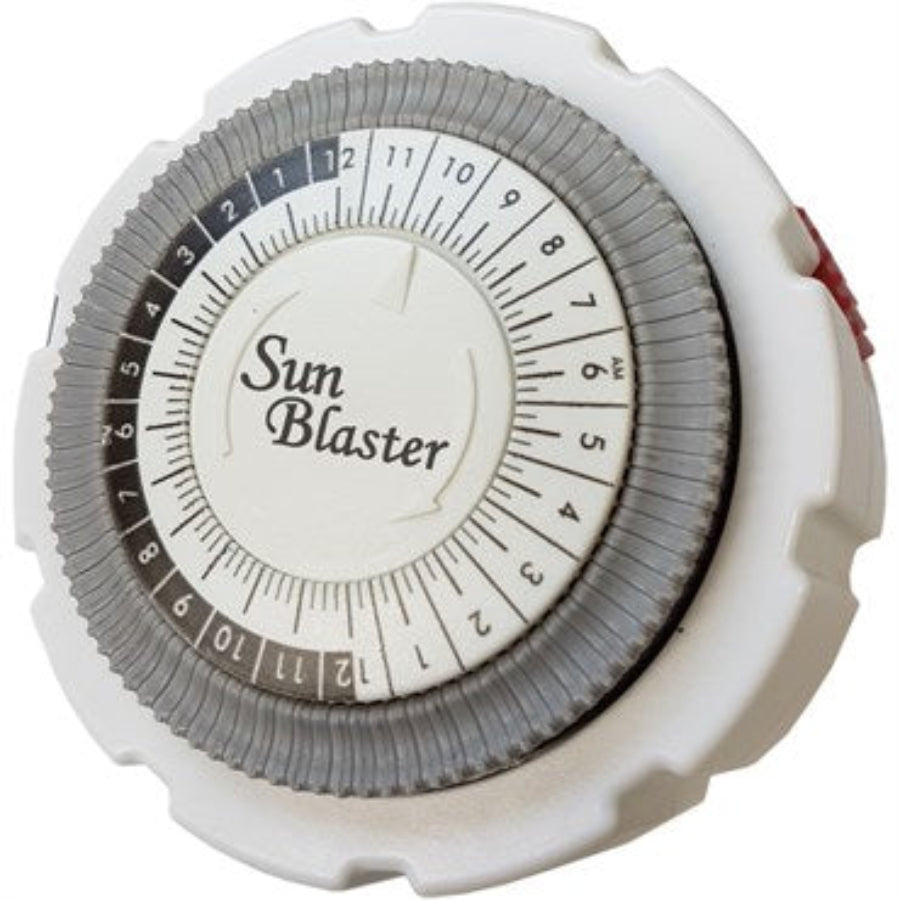 Product Image:SunBlaster Minuterie analogique 24 h, prise simple, 15 A