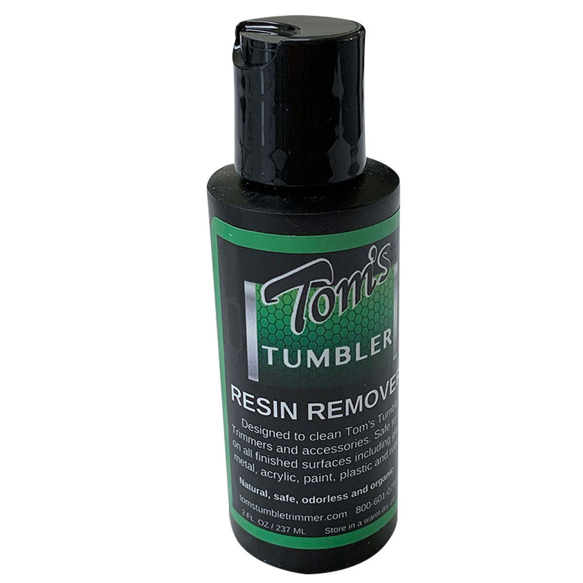 Toms Tumbler Resin Remover 2oz Bottle