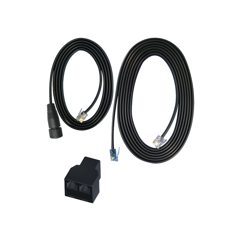 TrolMaster RJ12 to M16 PushLock Connector Cable Set for Fluence (ECS-5)