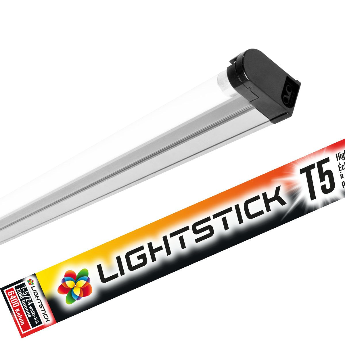 Product Image:Lightstick 2ft T5 Fixture + Fluorescent 24W 6400K