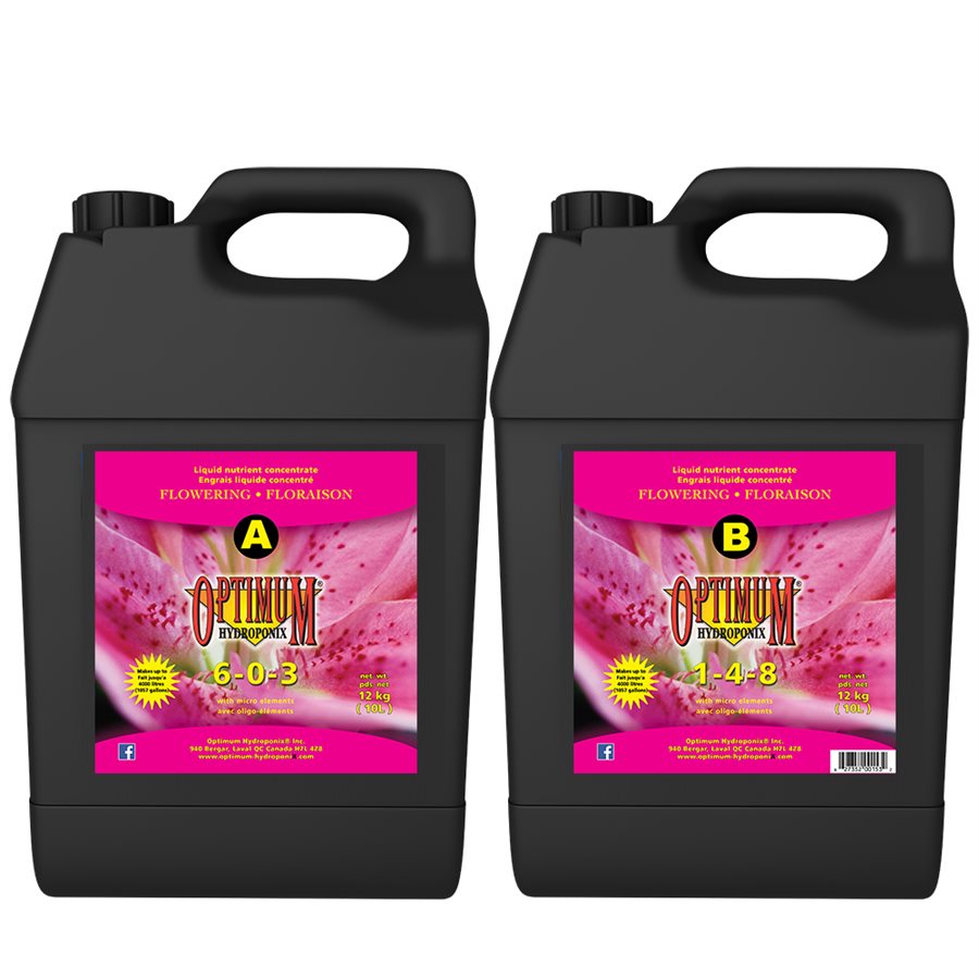Product Image:Optimum Bloom A+B (6-0-3) & (1-4-8) 10 Liter