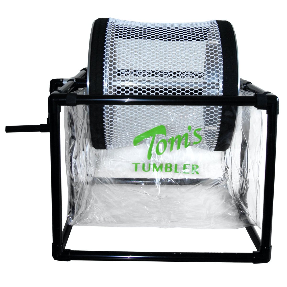 Product Image:Tom's Tumbler TTT 1600 Hand Crank Table Top Dry Trimmer